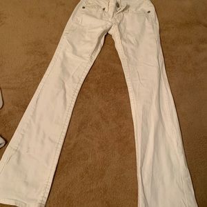 White jeans